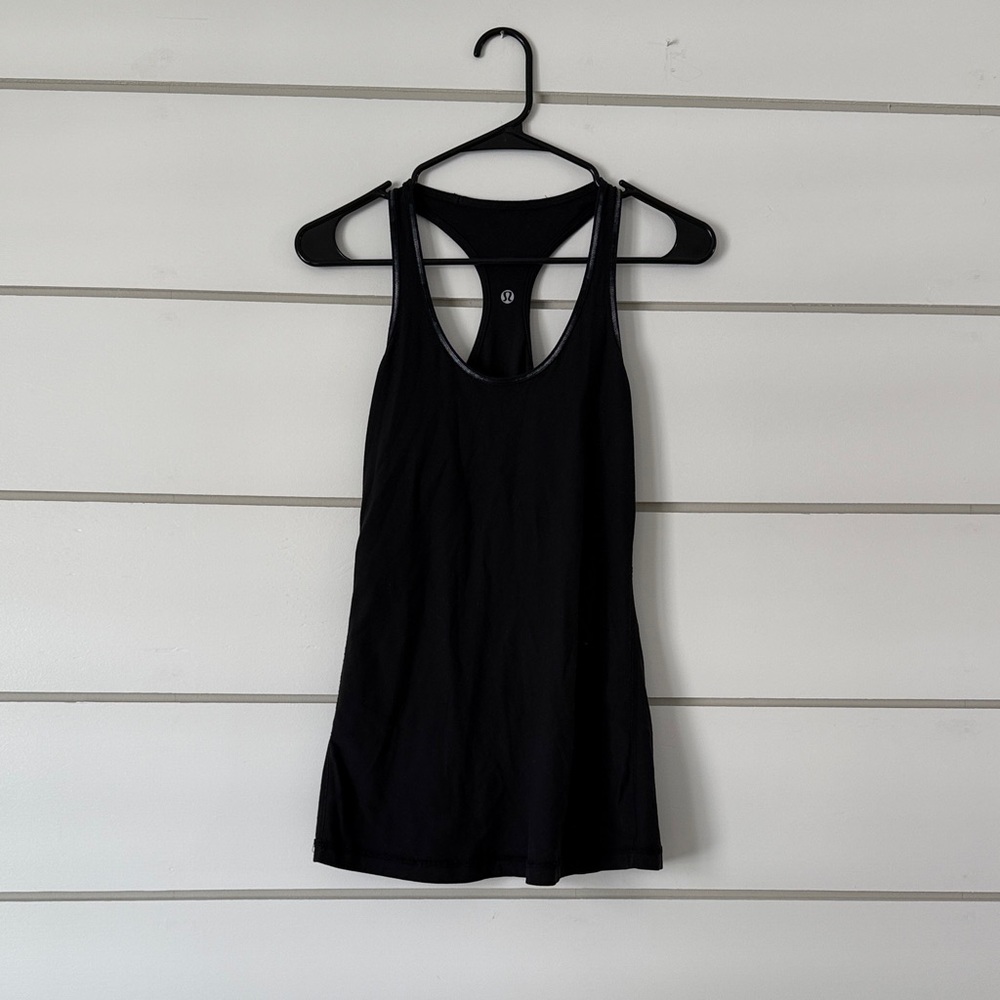 lululemon athletica Black Tank Top